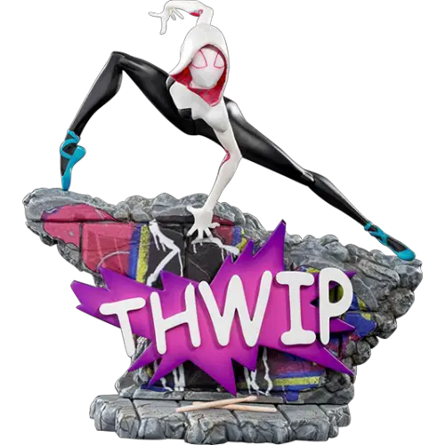 Marvel Gwen Stacy Statue By Iron Studios Spider Gwen Iron Studios Png Spider Gwen Png