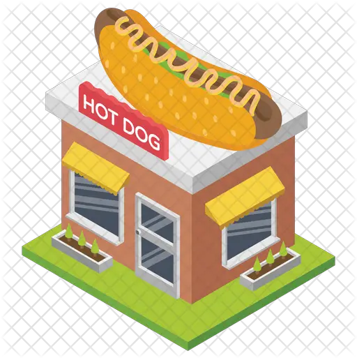 Hot Dog Shop Icon Hot Dog Shop Designs Png Hot Dogs Png