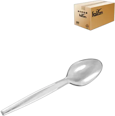 Clear Plastic Spoon Packs X 50 Spoon Png Spoon Transparent