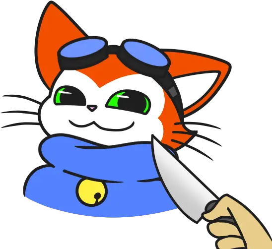 Knife Sweeper Blinx The Time Sweeper Memes Png Knife Cat Meme Transparent