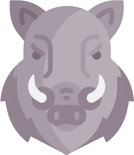 Wild Boar Free Animals Icons Common Warthog Png Boar Icon