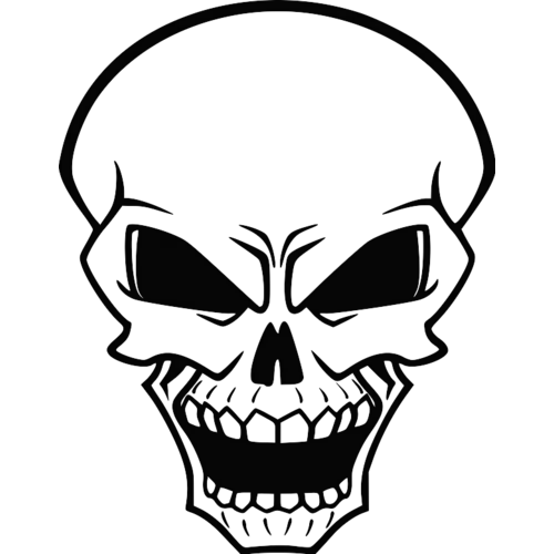 Skull Silhouette Png