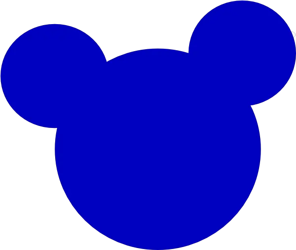 Mickey Mouse Minnie Clip Art Mickey Mouse Head Png Mickey Mouse Face Blue Mickey Head Transparent Background