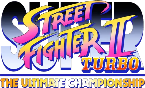 Logo For Super Street Fighter Ii Turbo Super Street Fighter 2 Png Street Fighter Ii Logo