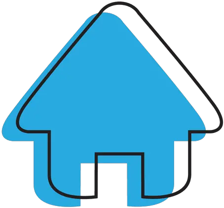 Home Blue House Icon Transparent Png U0026 Svg Vector File Casa Azul Animada Png Phone Icon Transparent Background