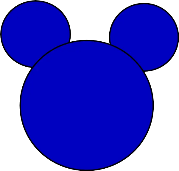 Mickey Mouse Ears Clipart Mickey Mouse Head Black Transparent Png Mickey Mouse Ears Png