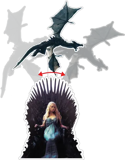 Thrones Illustration Png Daenerys Png