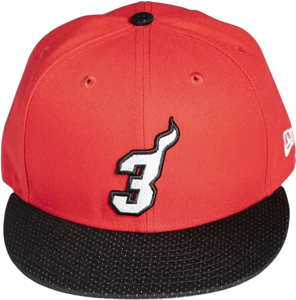 New Era Dwyane Wade 3 Snapback For Baseball Png Red Hat Icon