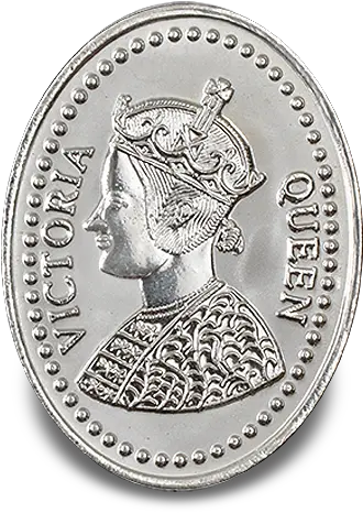 Download Hd Victoria Queen 50gm Dime Png Dime Png