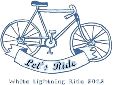 White Lightning Logo We Run Events Ride Bikes Png Lightning Logo