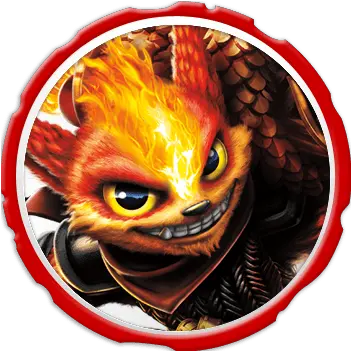 Skylanders Imaginators Flare Wolf Flare Wolf Skylanders Png Spyro Icon