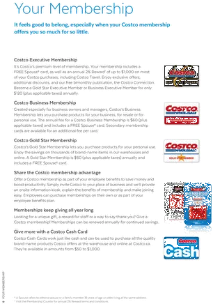 My Costco Catalogue 2019 Document Png Costco Png