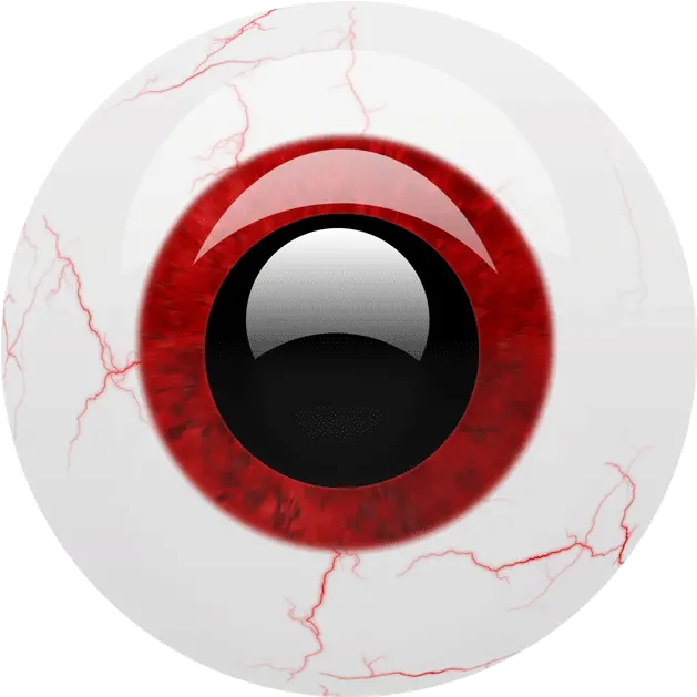 Clip Red Eyeball Png Red Eyes Transparent