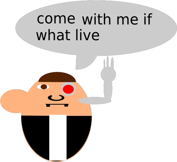 Cartoon Terminator Clip Art Vector Clip Art Clip Art Png Terminator Face Png