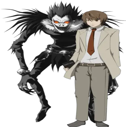 Light Yagami And Ryuk Death Note Ryuk Png Ryuk Png