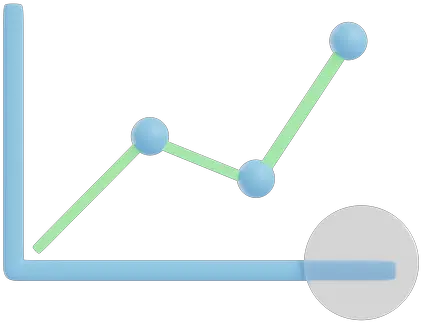 Line Chart 3d Illustrations Designs Images Vectors Hd Dot Png Line Graph Icon