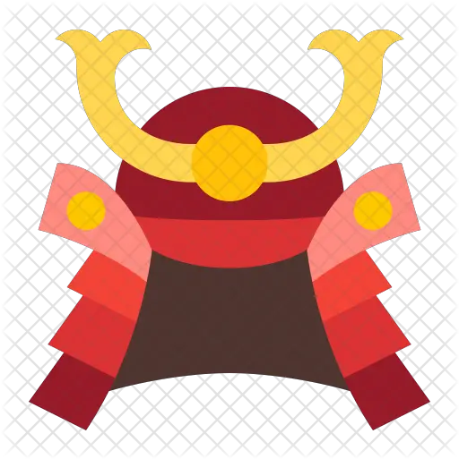 Samurai Helmet Icon Png Logo