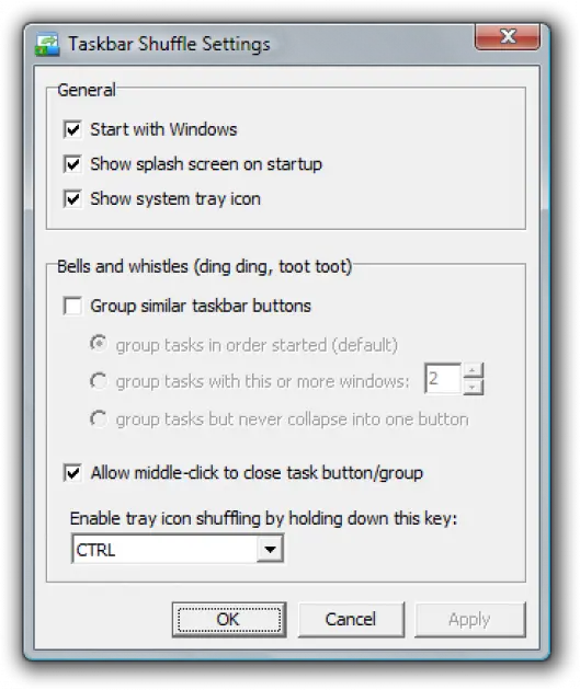 Change The Order Of Technology Applications Png Taskbar Icon