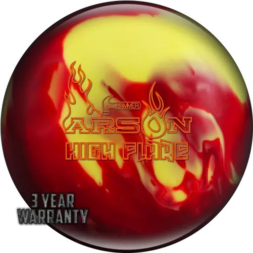 Arson High Flare U2013 Hammerbowling Bowling Ball Png Red Flare Transparent