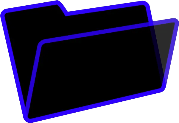 Dark Blue And Black Folder Clip Art Dark Blue Folder Icon Png Folder Icon Png Dark Blue