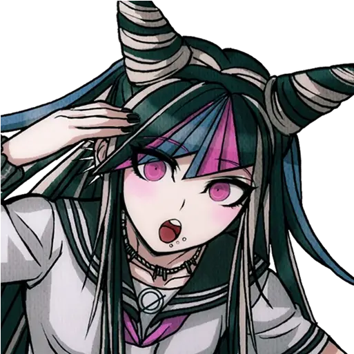 Danganronpa Collection Telegram Stickers Ibuki Mioda Profile Png Aesthetic Danganronpa Icon