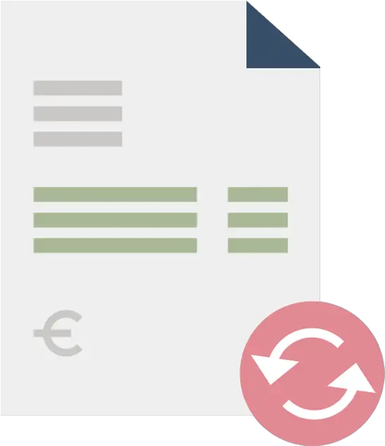 E Invoices Horizontal Png Standing Order Icon
