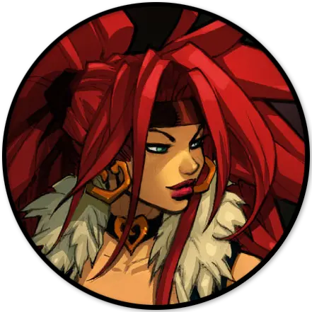 Red Monika Battle Chasers Red Monika Png Monika Png