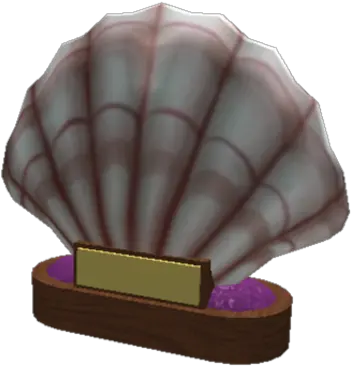 Giant Seashell Trophy Find The Seashell In Bloxburg Png Seashell Transparent