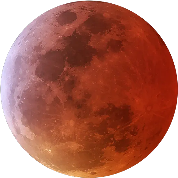 Download Visual Red Sun Png Picsart Blood Moon Transparent Background Eclipse Png
