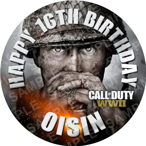 Call Of Duty Ww2 Call Of Duty Ww2 Cake Topper Png Call Of Duty Ww2 Png