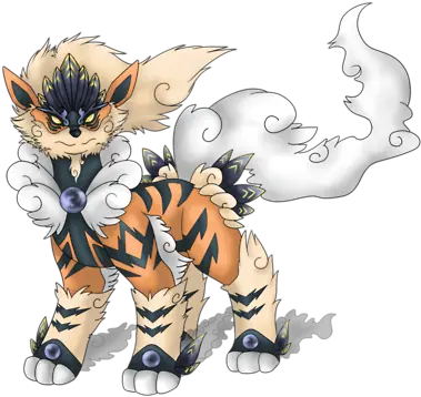 O M A R Arcanine Fan Art Png Arcanine Png