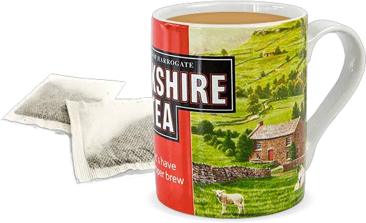 Download Hd Yorkshire Tea In A Mug With Bag Yorkshire Tea Mug Png Tea Bag Png