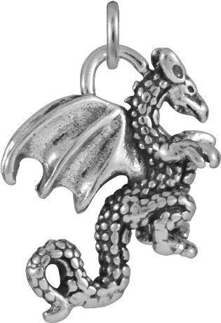 Sterling Silver Welsh Dragon Charm Welsh Dragon Charm Png Silver Dragon Icon