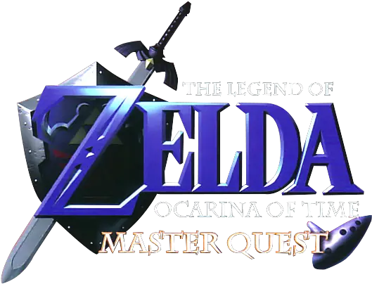 The Legend Of Zelda Ocarina Time Master Quest Zelda Wiki Zelda Ocarina Of Time 3d Png Gamecube Logo Png