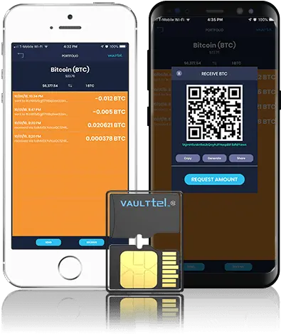 Mobile Crypto Wallet From Vaulttel Cryptonewsbytescom Smartphone Png Transparent Smartphones