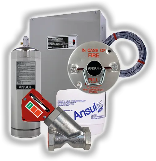 Automatic Fire Control Ansul Fire Suppression System Png Product Png