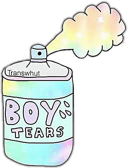 Transparent Overlays Bynisha Hd Tainbouw Spray Boy Tear Clip Art Png Tear Transparent