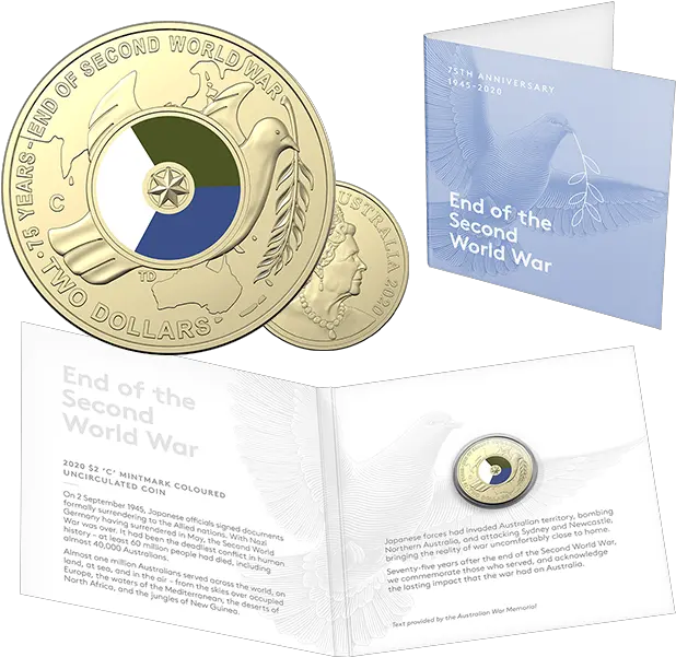 2020 2 End Of Wwii Ram Mint Roll 2020 C Mintmark Png Money Roll Png