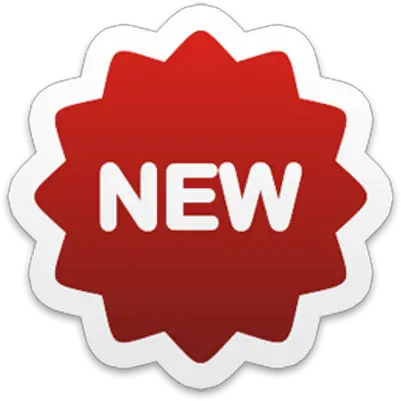 Cute New Red Sticker Transparent Png Stickpng New Icon New Pngs