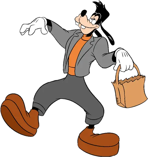 Goofy Dressed Up For Halloween Goofy Halloween Clipart Png Goofy Transparent