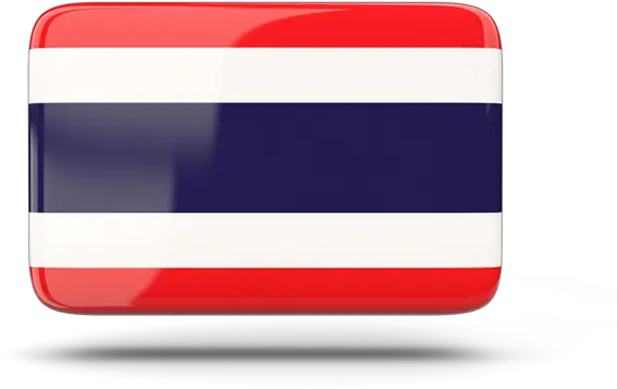 Rectangular Icon With Shadow Illustration Of Flag Thailand Horizontal Png In The Shadow Of An Icon