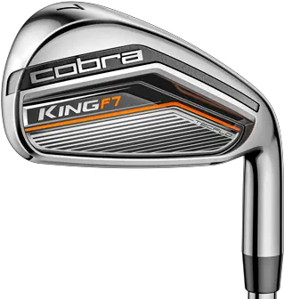 Cobra King F7 Irons Look Feel Clubtest 2017 Cobra King F7 Png King Cobra Png