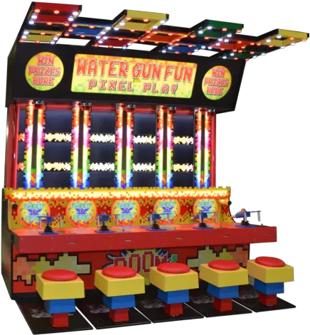 Pixel Play Water Gun Fun Fec Png Squirt