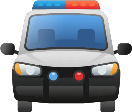 Oncoming Police Car Icon Icon Police Car Png Car Icon Image