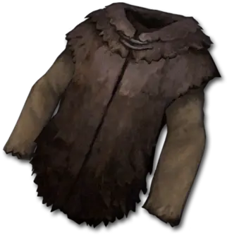 Moose Hide Cloak The Long Dark Wiki Fandom Moose Skin Coat Png Black Icon Clothing