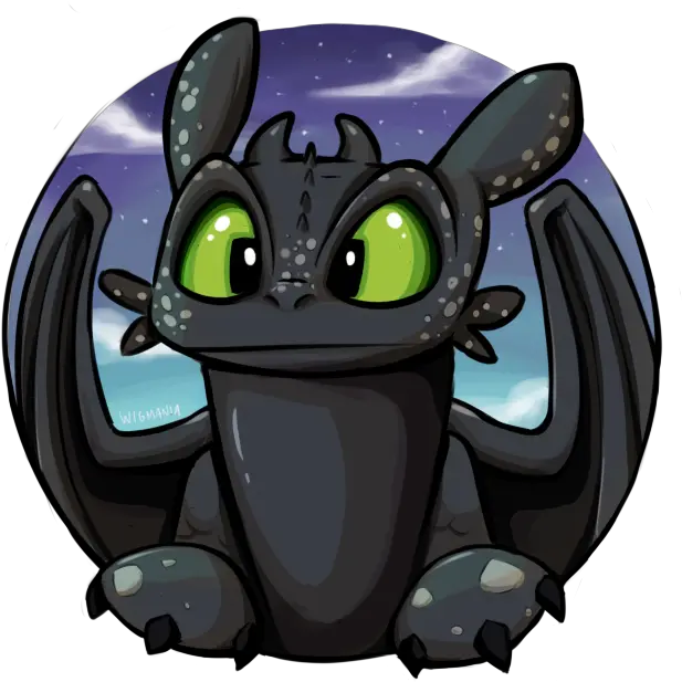 Toothless By Wigmania Transparent PNG