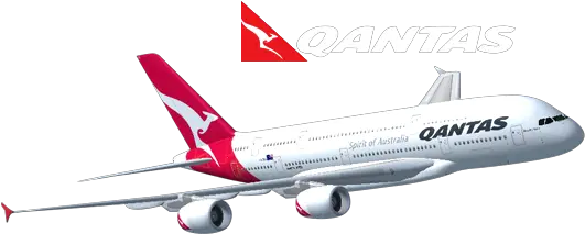 Qantas Plane Transparent Images Qantas Airplane Transparent Background Png Plane Transparent Background