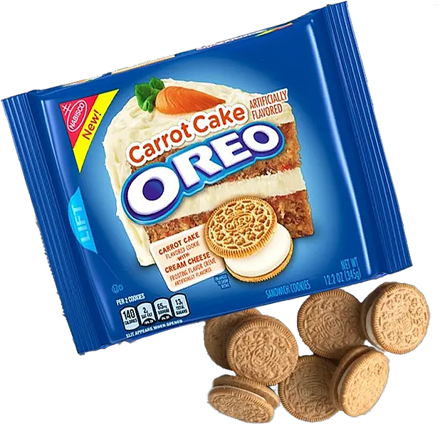 Oreo Carrot Cake Cookies Oreo Carrot Cake Png Oreo Png