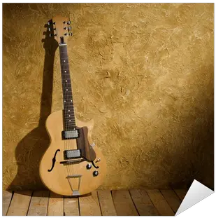 Sticker Vintage Jazz Guitar Pixersus Music Washes Away From The Soul The Dust Png Vintage Icon Guitars