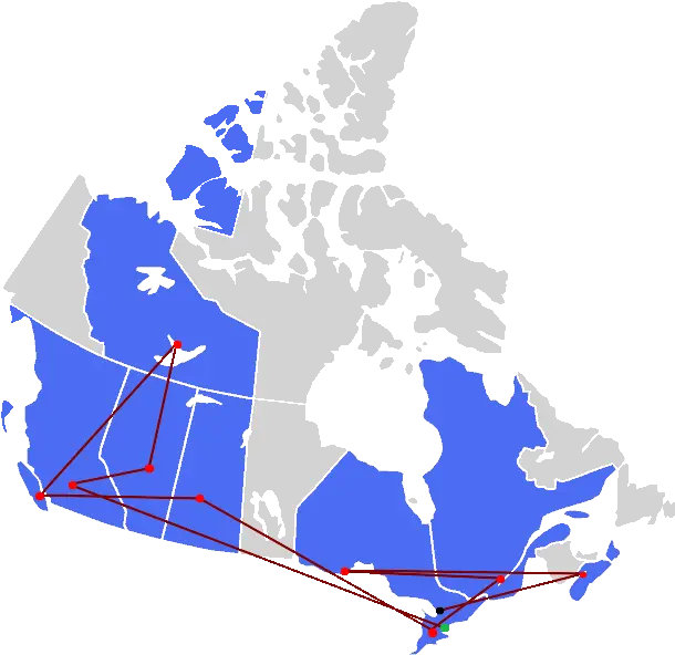 The Amazing Race Canada 7 Map Canada Territories And Provinces Png Race Png